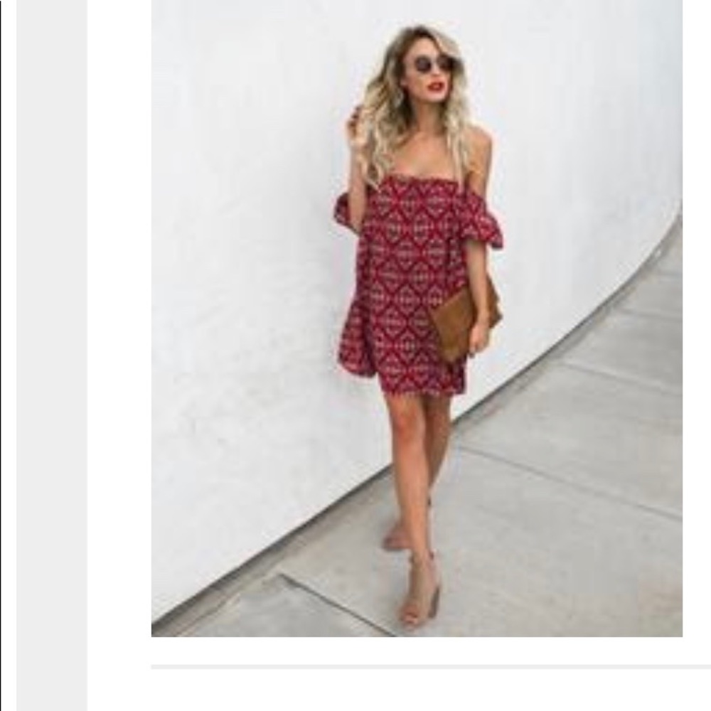 Vici Collection Clementine Off The Shoulder Dress
